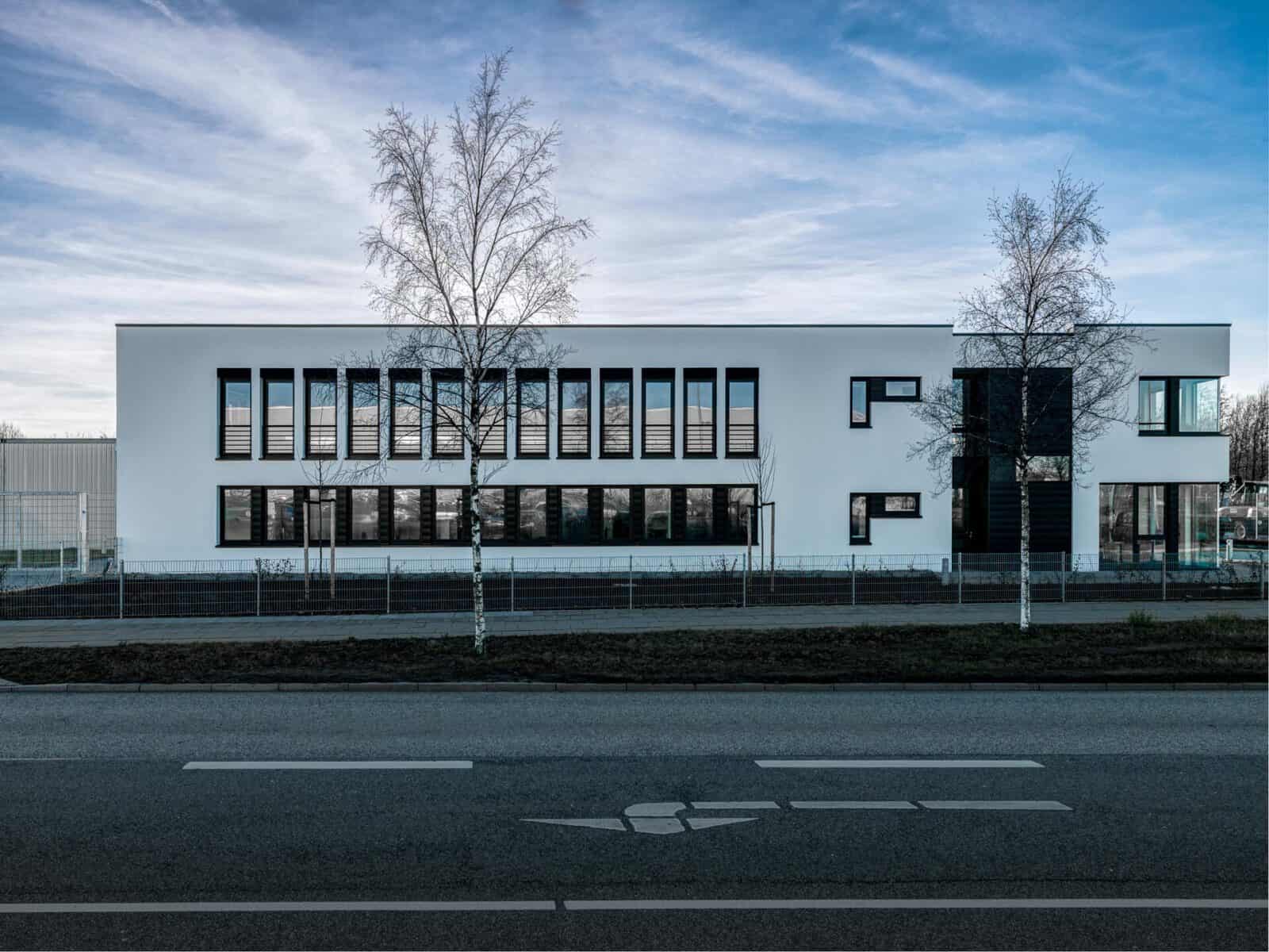 Architekturfoto Bürogebäude Frontansicht