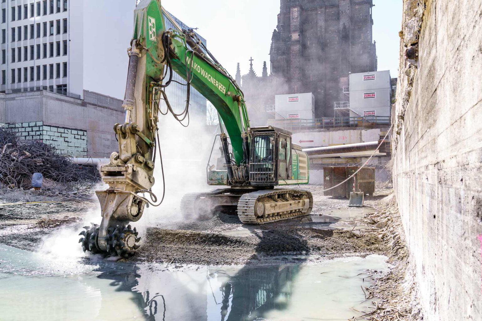 Fotografie Baugewerbe - Tifbauarbeiten