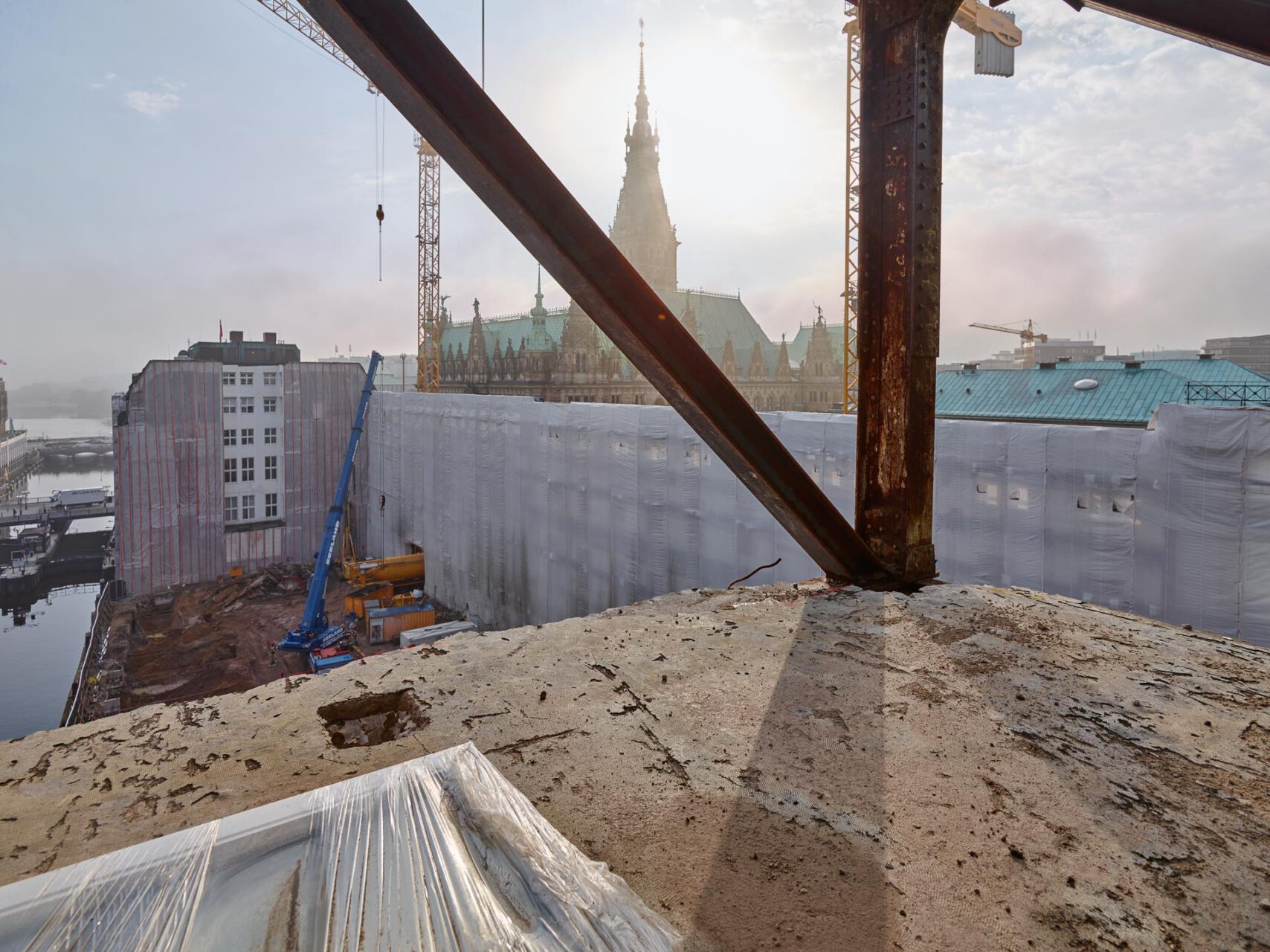 Baustelle Alter Wall Hamburg