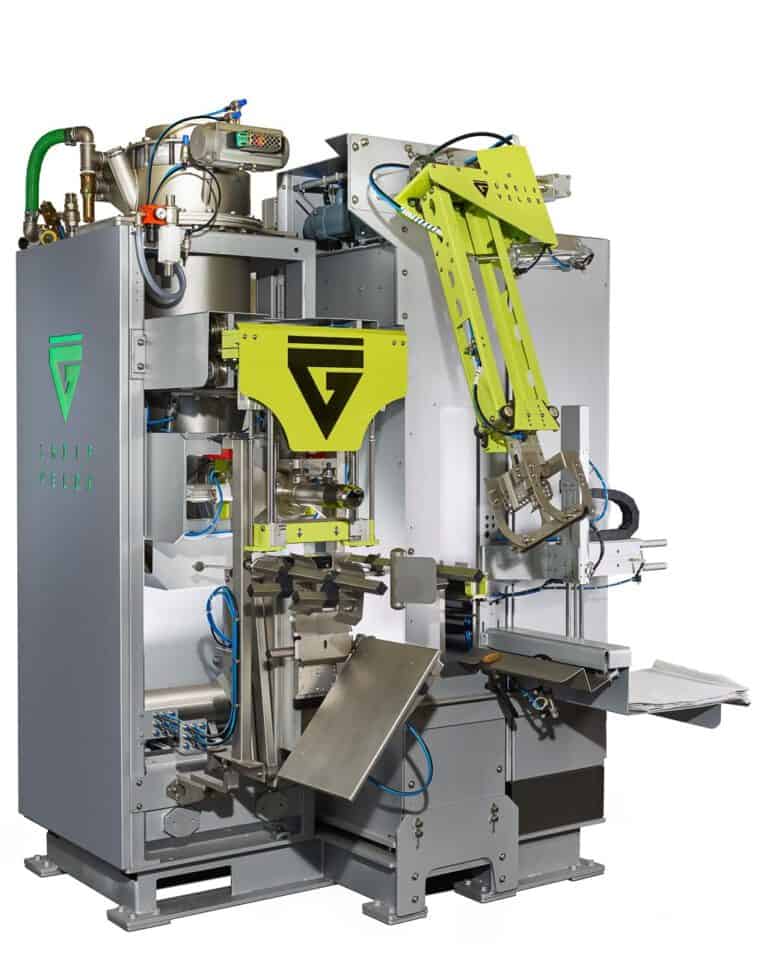 Abfüllanlage Seitenansicht